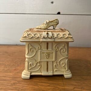 – F.X. LaSalle – Ivory Shoe Trinket Box